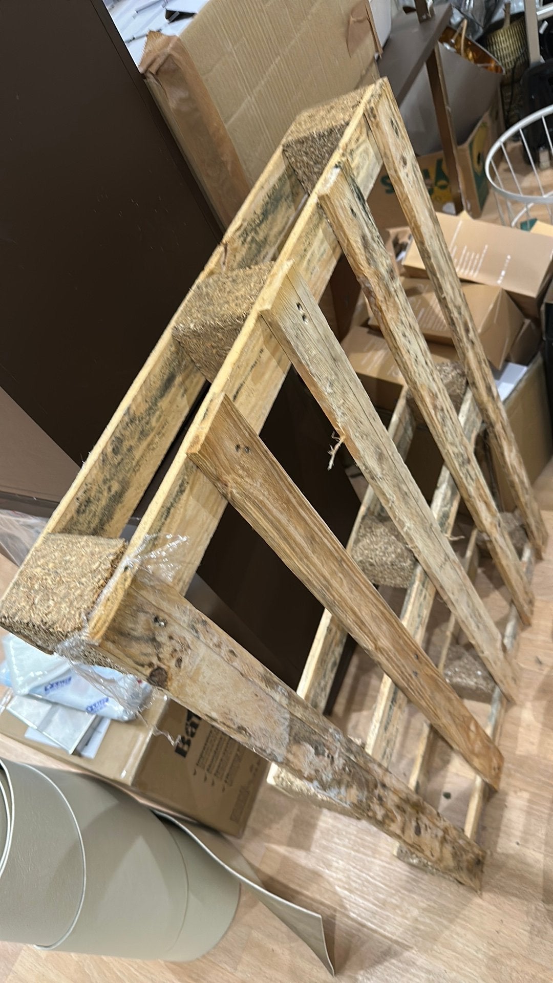 Gratis pallet afhalen, Ophalen, Zo goed als nieuw, Minder dan 2 meter