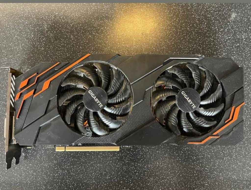 Gigabyte GTX 1070 Ti, Computers en Software, Videokaarten, Ophalen, Zo goed als nieuw, GDDR5, PCI-Express 3