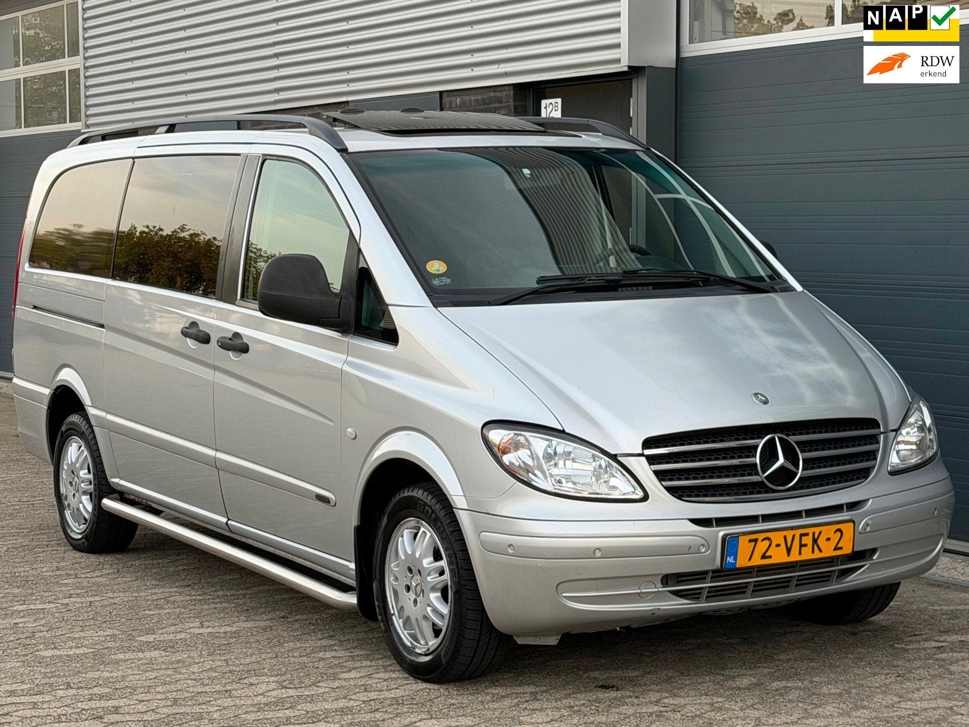 Mercedes-Benz Vito 3.0 V6 120 CDI 320 Lang DC luxe Marco Pol, Auto's, Automaat, Gebruikt, 1905 kg, 2987 cc