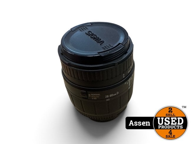 Sigma Zoom 28-80mm f3.5-5.6 Macro Voor Nikon | Nette Staat, Sigma, Zo goed als nieuw, https://www.sigma-global.com/en/contact/