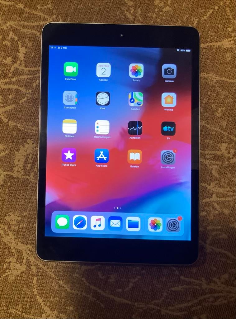 Apple iPad Mini 2 - 32GB - Wi-Fi - Zo goed als nieuw, Ophalen of Verzenden, Zo goed als nieuw