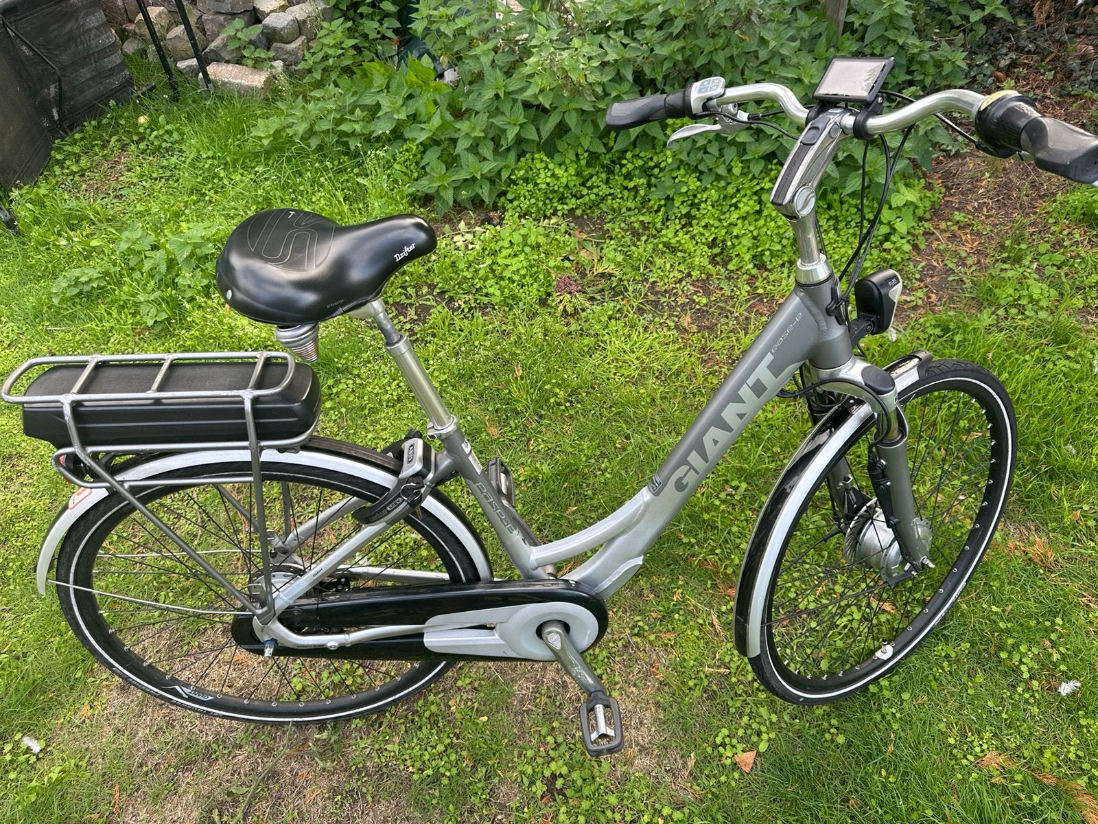 Giant Ease-E+ elektrische damesfiets lage km., Fietsen en Brommers, 51 tot 55 cm, Ophalen, Zo goed als nieuw, Overige merken