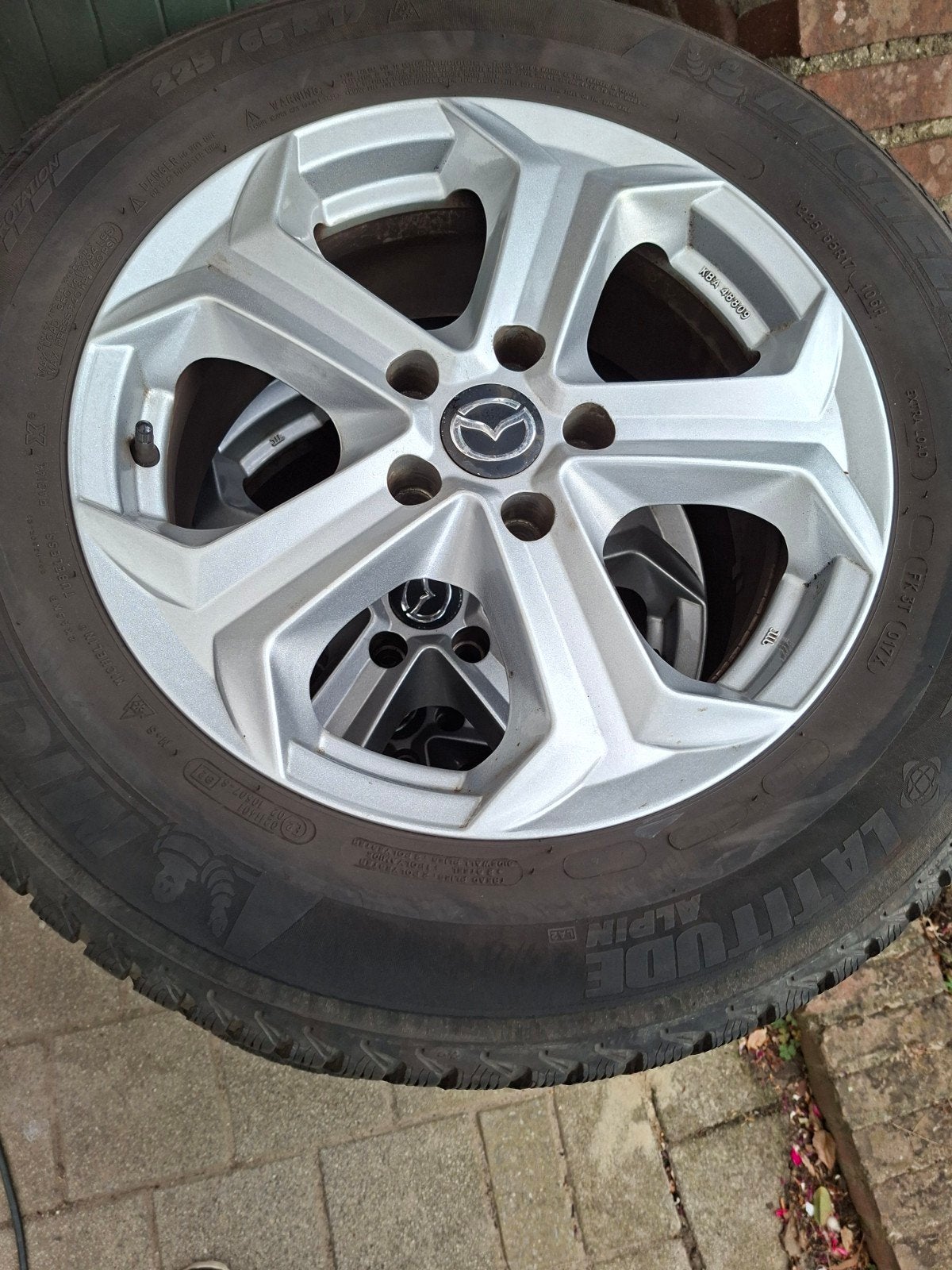 maza cx3 aluminium velgen, Auto-onderdelen, Banden en Velgen, Ophalen, Gebruikt, Banden en Velgen, 17 inch
