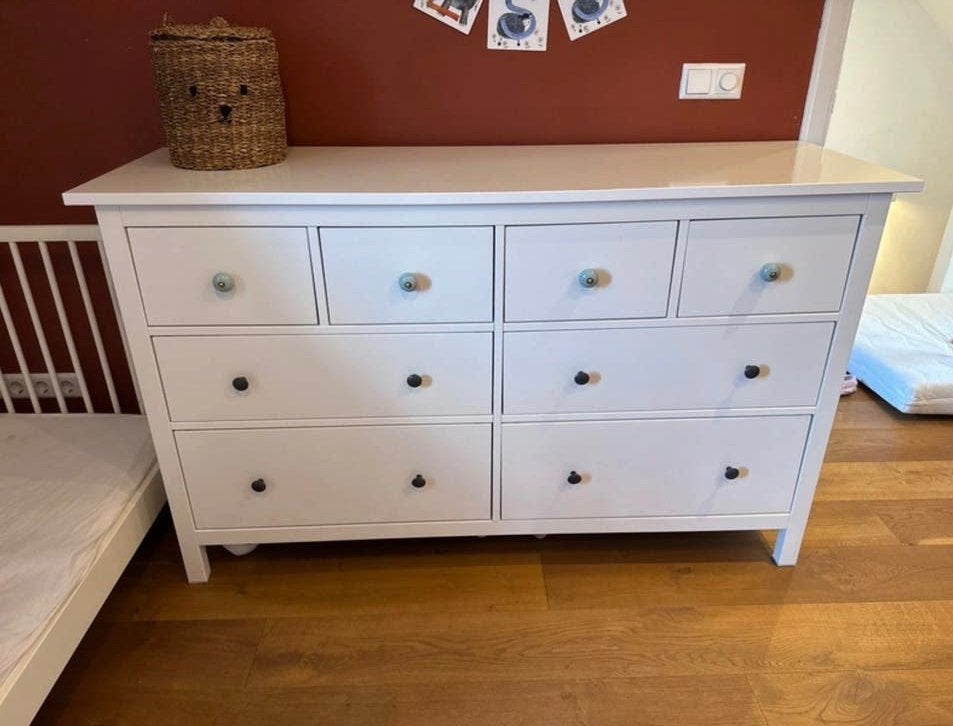 Ladekast met 8 laden - hemnes, Huis en Inrichting, Ophalen, 5 laden of meer, 100 tot 150 cm, 50 tot 100 cm