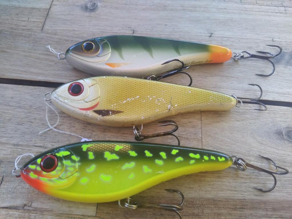 Set Strike Pro Buster jerk 15cm -gebruikt, Ophalen of Verzenden, Overige typen