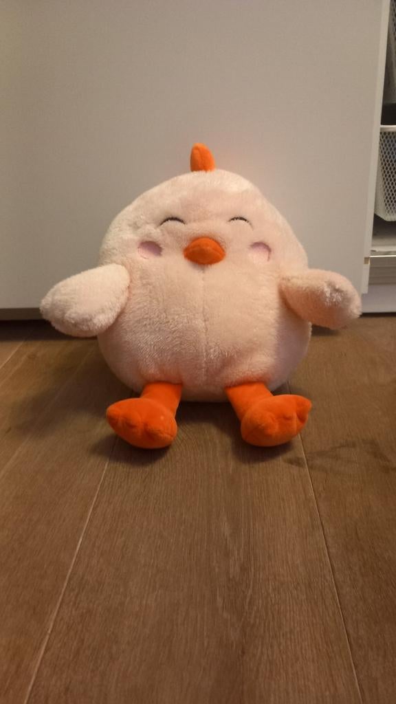 Roze Kippen Knuffel - Nooit Gebruikt, Ophalen of Verzenden, Nieuw, Roze, Overige typen