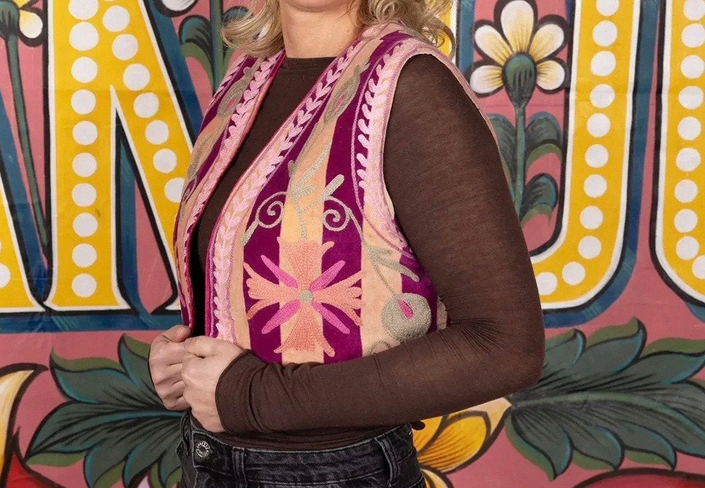 Romy boomsma Waistcoat gilet NIEUW, Kleding | Dames, Hindi & bindi, Ophalen of Verzenden, Nieuw, Maat 36 (S)