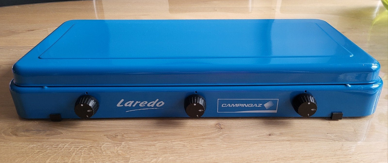 Campingaz Laredo 3-pits gasfornuis met windscherm, Ophalen