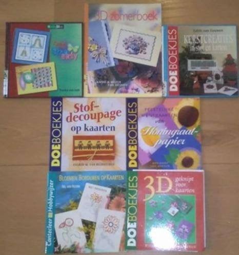 Kaarten Maak Boeken Pakket (7x), Hobby en Vrije tijd, Kaarten | Zelf maken, Ophalen of Verzenden, Gebruikt, Overige thema's, Overige typen