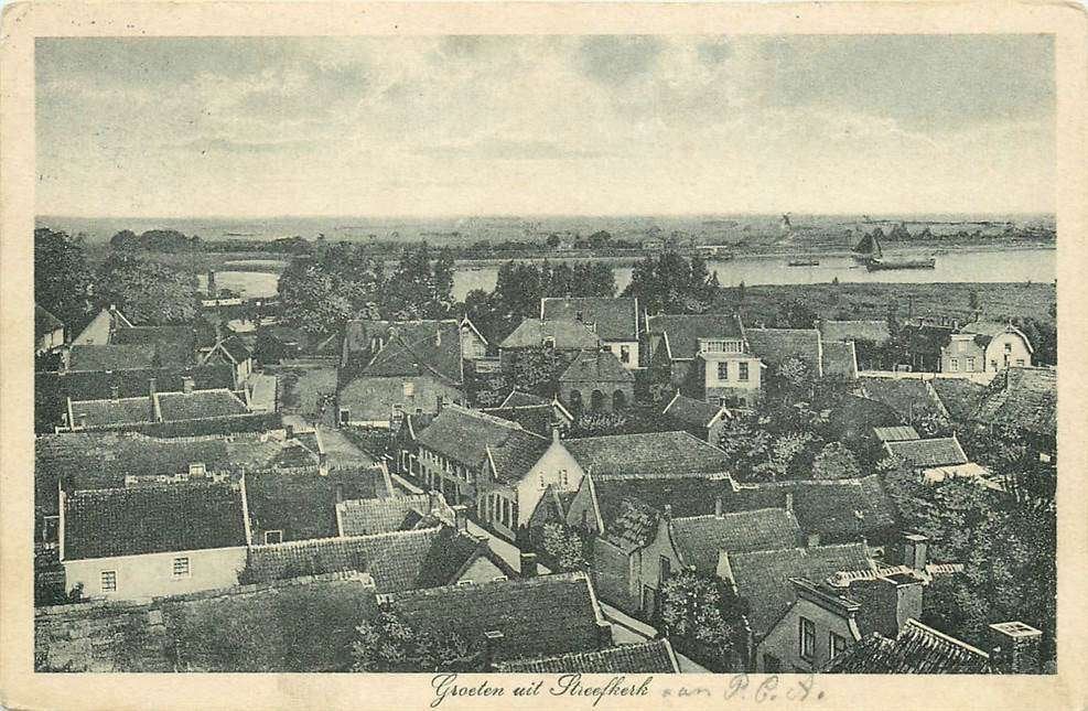 304-022-011 Streefkerk Groeten uit, Verzenden, Voor 1920, Zuid-Holland