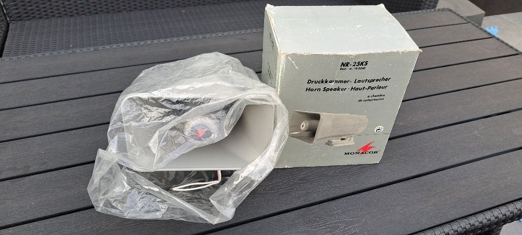 Hoornluidspreker, Overige typen, Nieuw, Stofbestendig, Minder dan 60 watt