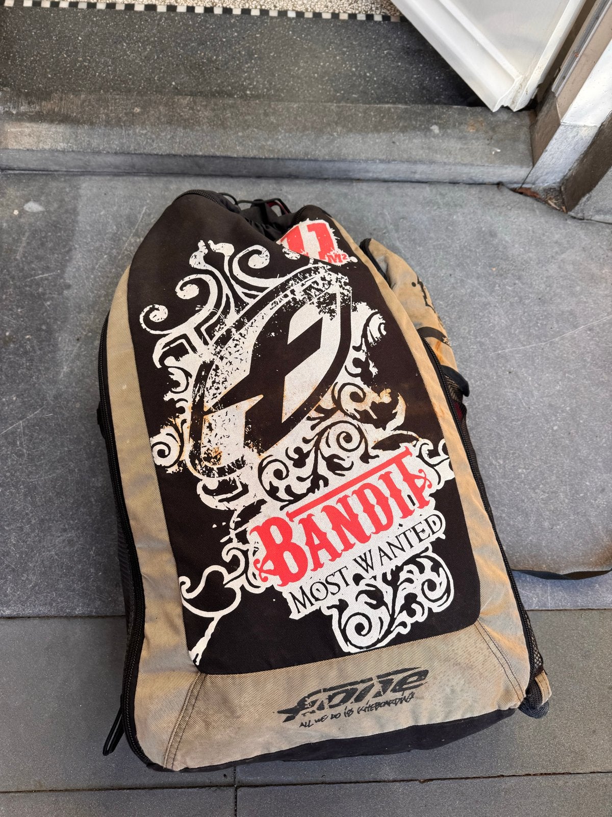 Bandit kite 11m2, Ophalen, Gebruikt, Geen board, 11 m²