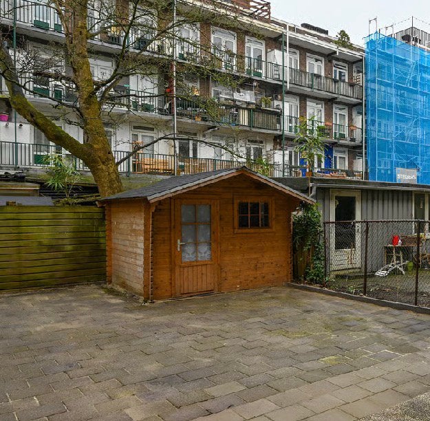 Tuinhuis 275cm x 275 GRATIS, Tuin en Terras, Tuinhuizen, Ophalen, Tuinhuis, 250 tot 500 cm, 1 raam