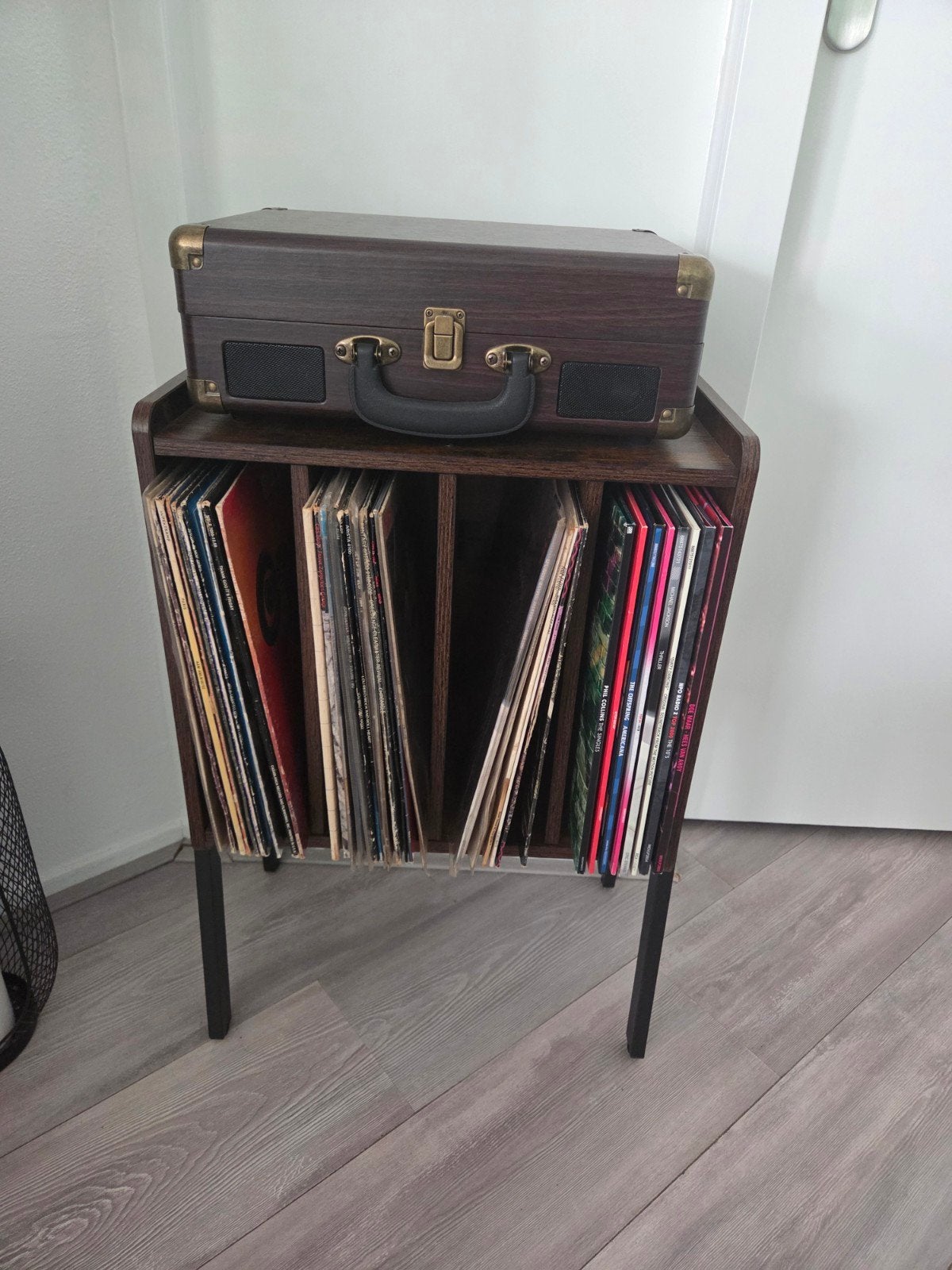 Platenkastje - Platentafel, Ophalen, Gebruikt