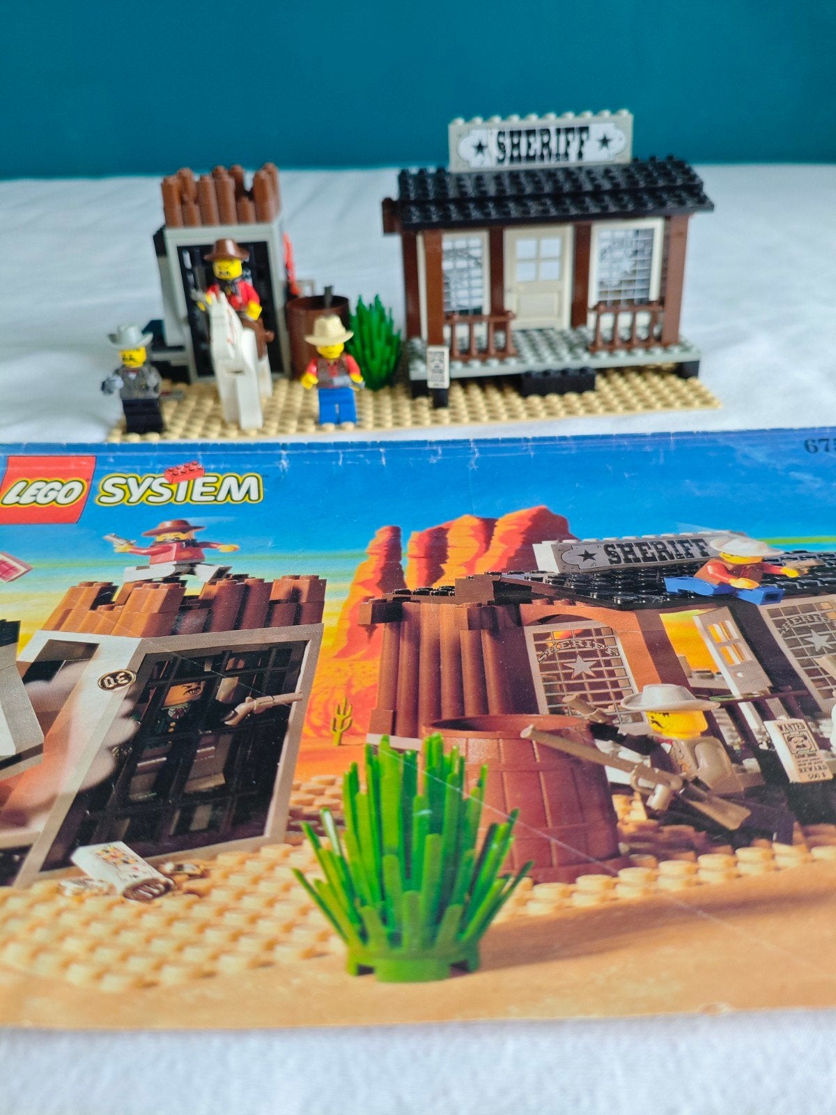 Lego 6755 Sheriffs Lockup met instructies, Kinderen en Baby's, Speelgoed | Duplo en Lego, Lego, Ophalen of Verzenden, Complete set