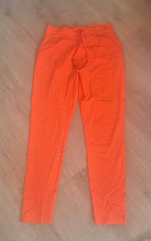 travel broek  oranje maat M  Nicolle Kluiver, Maat 38/40 (M), Verzenden, Oranje, Zo goed als nieuw