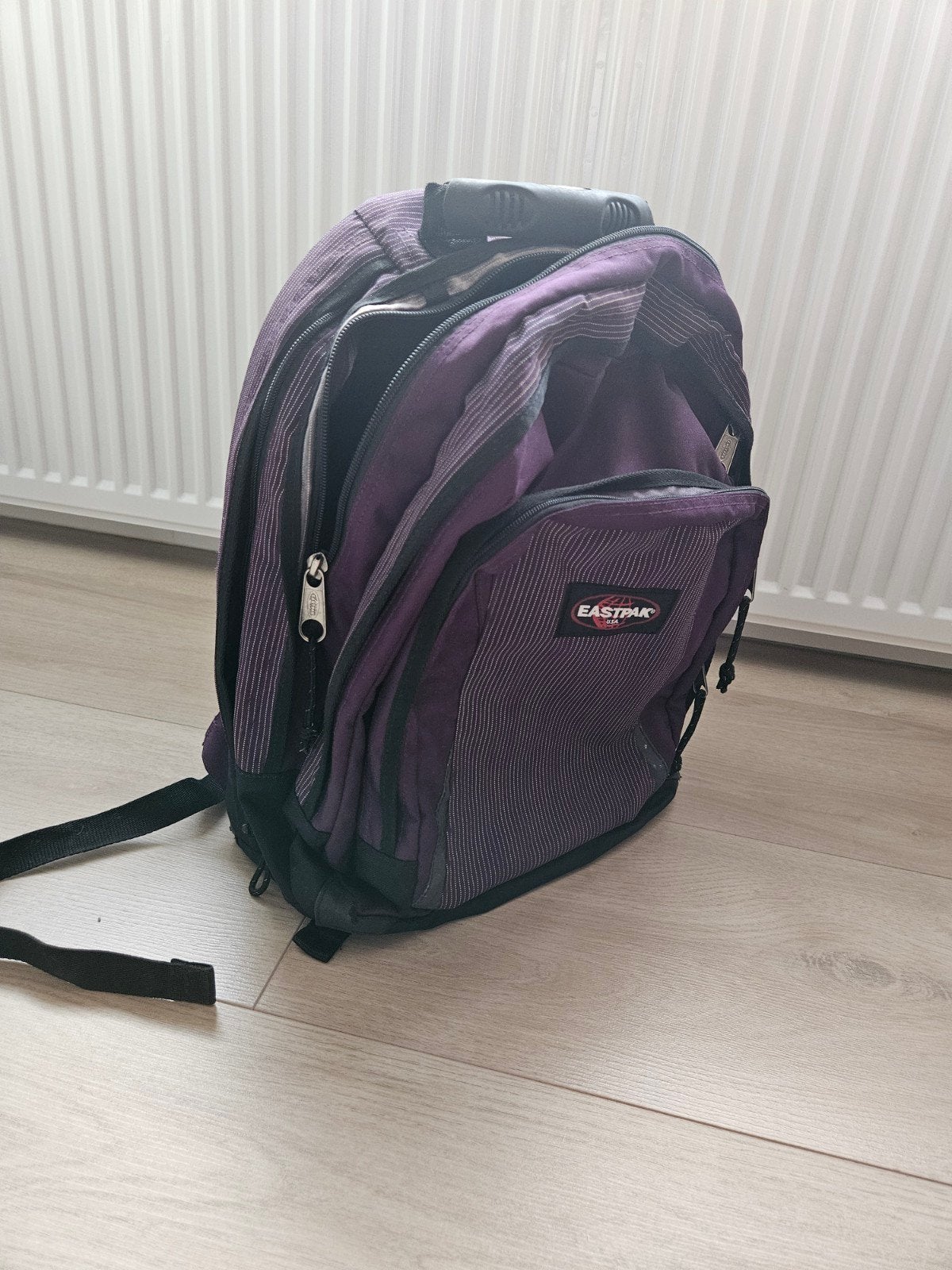 Kipling schooltas. Paars., Sieraden, Tassen en Uiterlijk, Tassen | Schooltassen, 30 tot 40 cm, Rugtas, Paars, 40 tot 50 cm