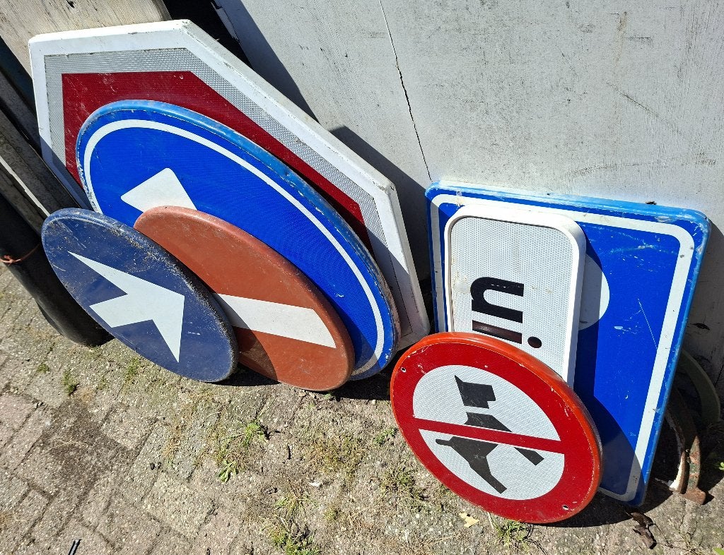Diverse Verkeersborden - Decoratie of Verzameling, Verzamelen, Merken en Reclamevoorwerpen, Verzenden, Gebruikt, Gebruiksvoorwerp
