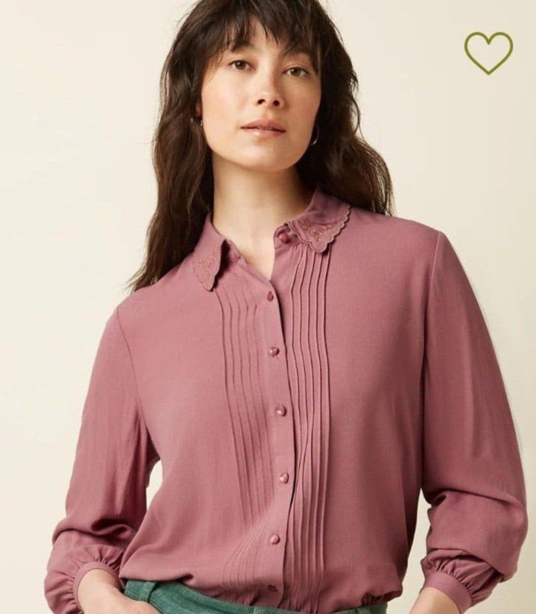 KING LOUIE ALICIA Blouse ETHA Roze, Nieuw, Ophalen of Verzenden, Maat 36 (S), King Louie