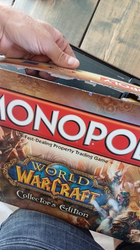 bordspel zgan Monopoly World of Warcraft Monopolie, Hobby en Vrije tijd, Gezelschapsspellen | Bordspellen, Vijf spelers of meer
