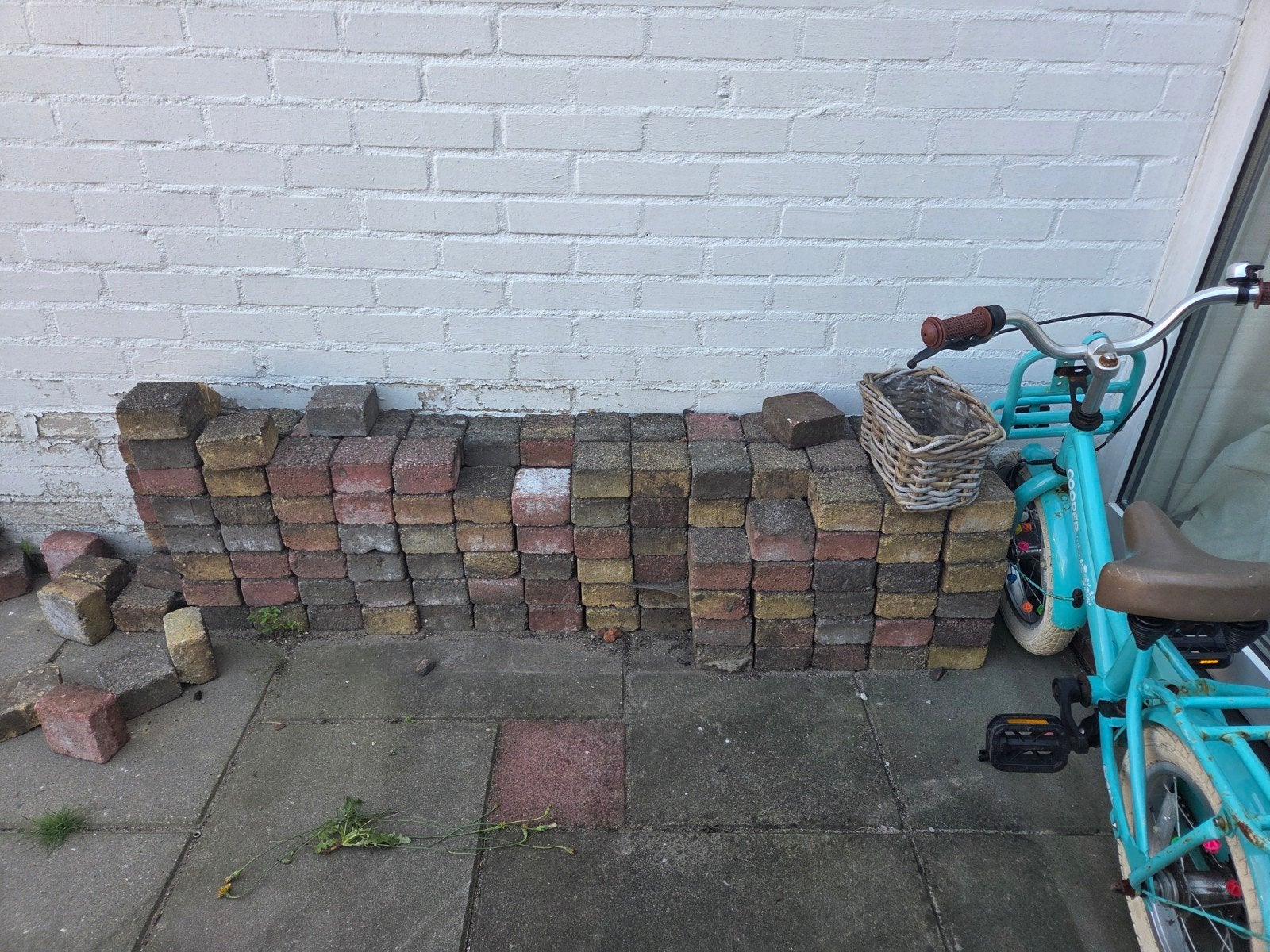 Stenen, Ophalen, Gebruikt, Klinkers, 5 tot 10 m²