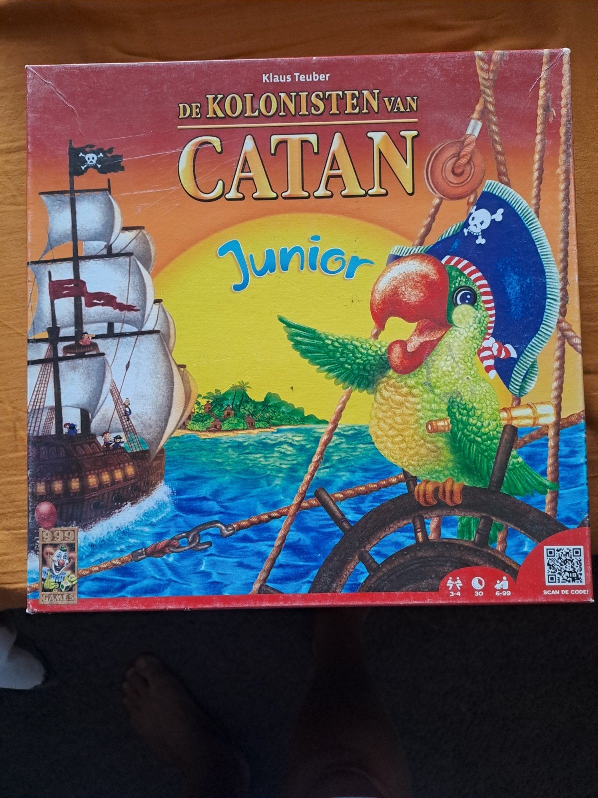 Catan junior, Drie of vier spelers, Ophalen of Verzenden, Zo goed als nieuw, 999 Games
