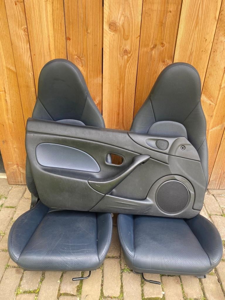 Mx5 NBFL stoelen leer blauw, Auto-onderdelen, Ophalen, Info@roadsterperformance.nl, Mazda, Mazda