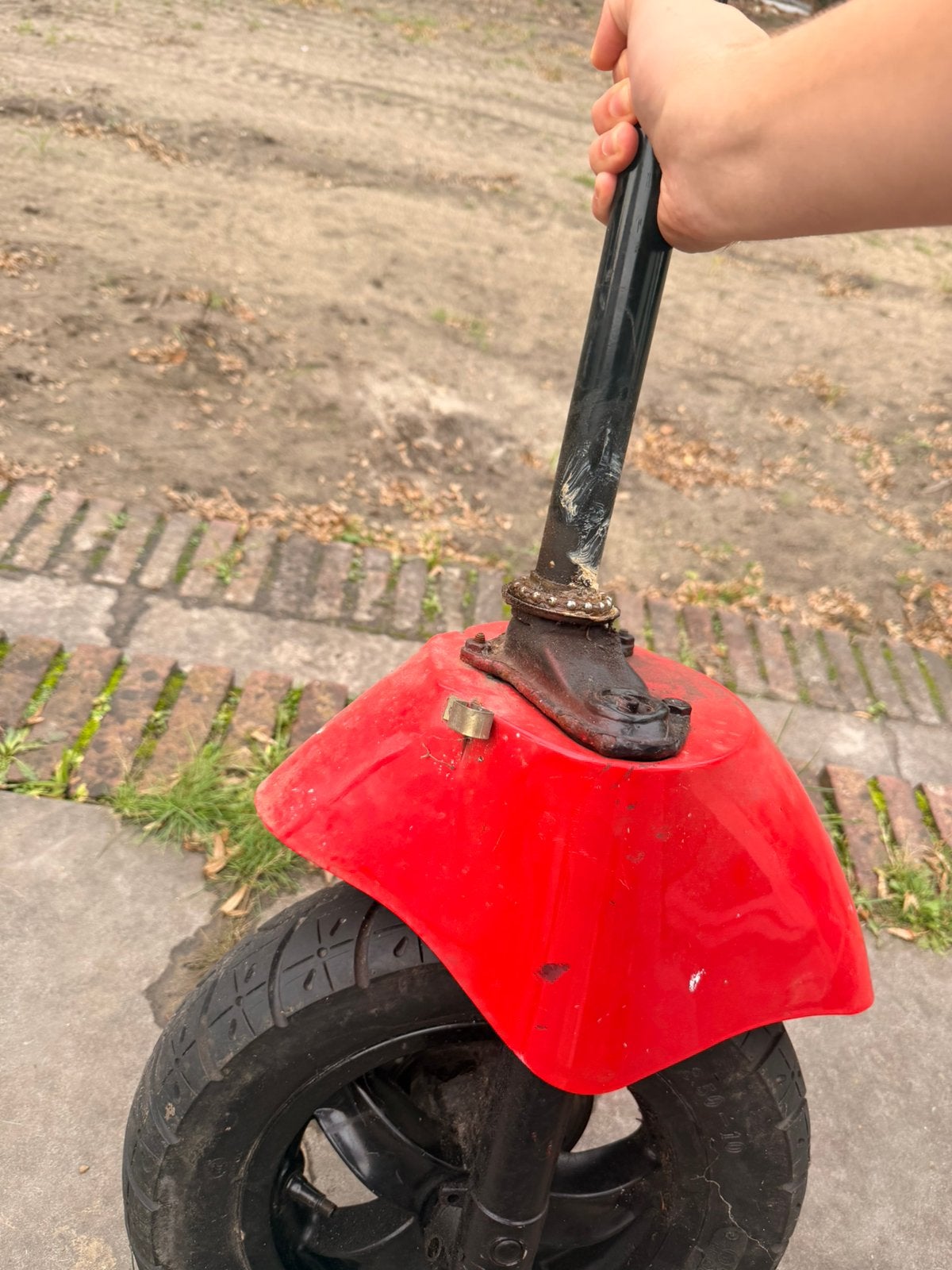 Zip voorvork, Ophalen, Gebruikt, Overige typen, Piaggio