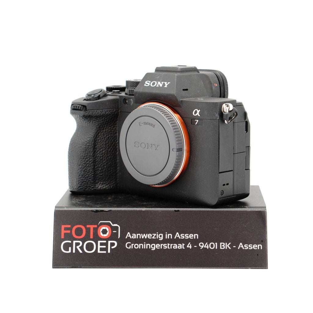 Sony Alpha A7 IV systeemcamera Body Zwart  (Assen), Foto-Groep, Gebruikt, Luttekepoortstraat 26 3841 AX Harderwijk, Accu