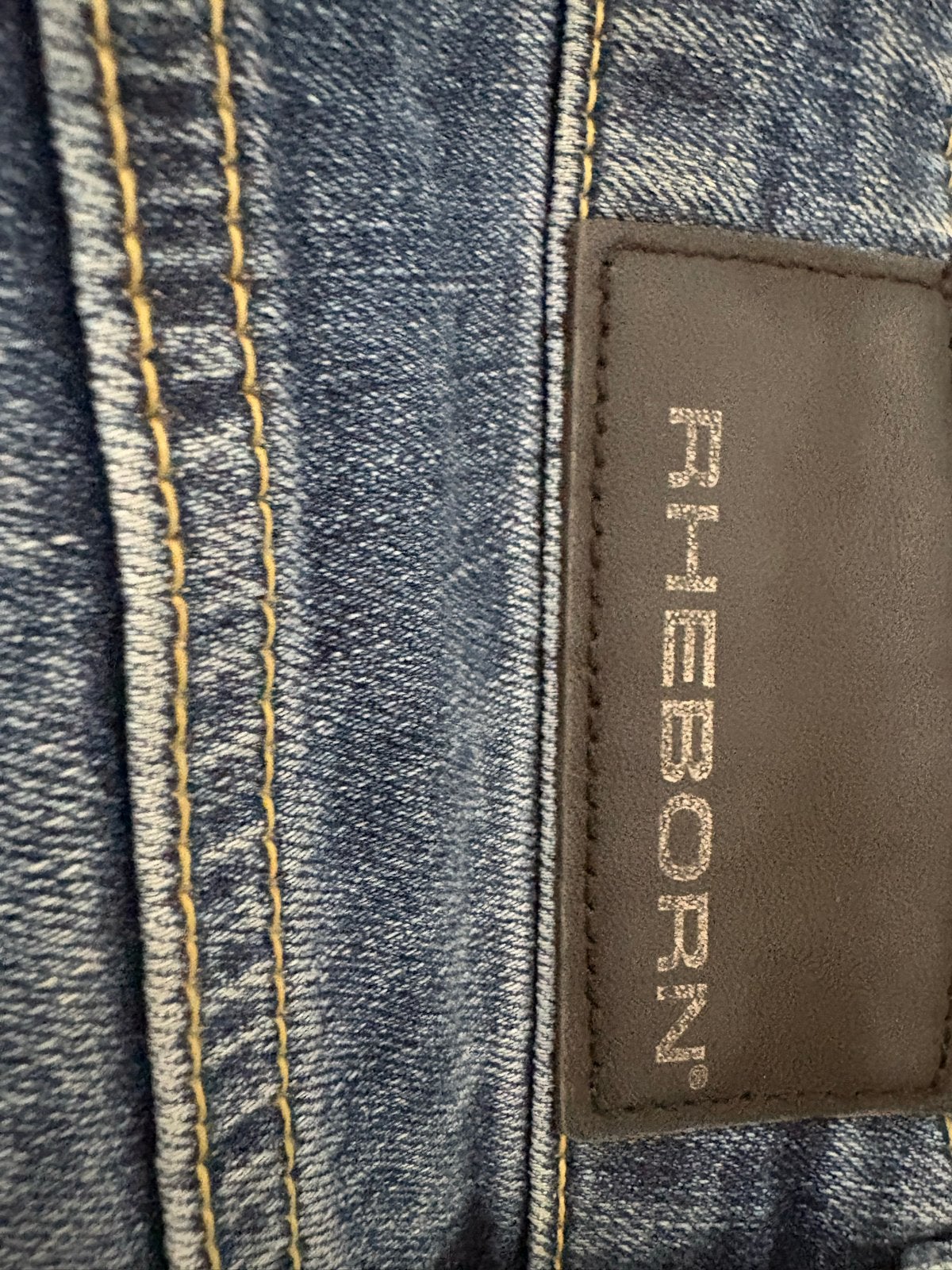 Rheborn Jeans - Blauw met lichte wassing, Kleding | Heren, Spijkerbroeken en Jeans, Ophalen of Verzenden, Gedragen, Blauw, Overige jeansmaten