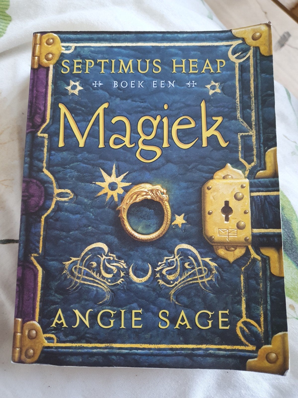Septimus Heap - Magiek (deel 1) - Angie Sage (softcover), Boeken, Ophalen of Verzenden