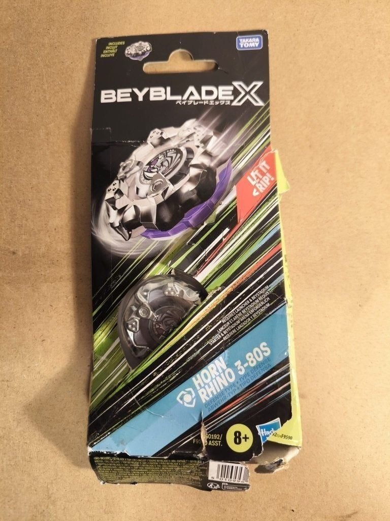 Beyblade X Horn Rhino 3-80S Booster Pack, Ophalen of Verzenden, Nieuw