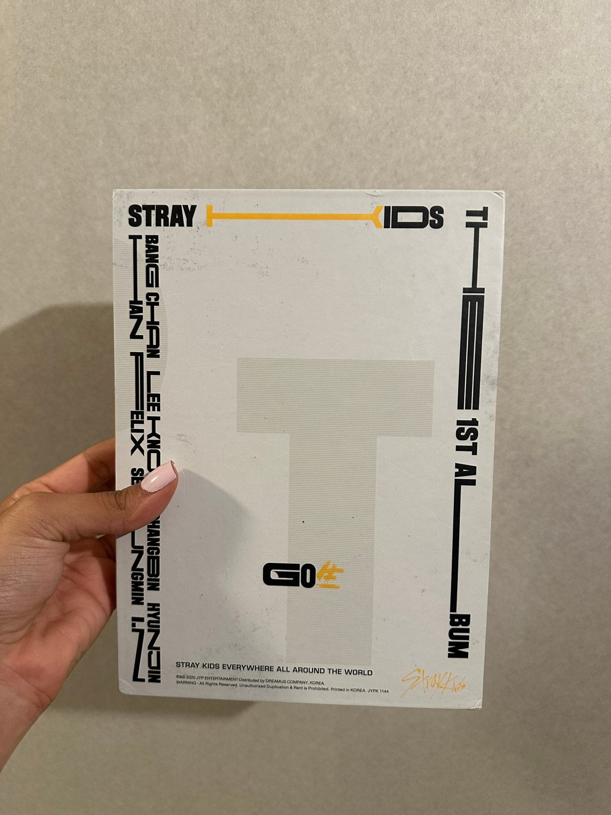 Stray Kids GO LIVE, K-pop, Ophalen of Verzenden, Zo goed als nieuw, Inclusief boekje