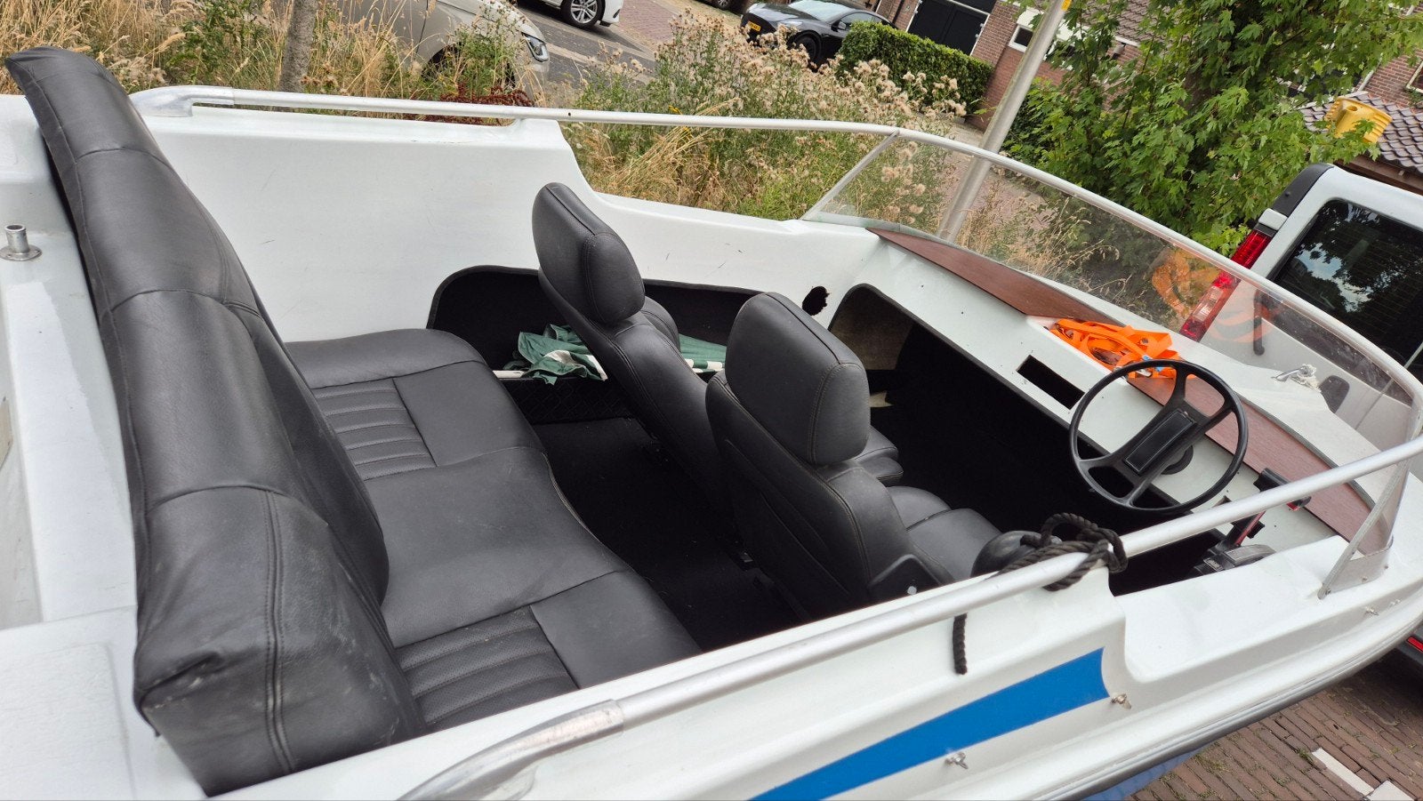 Beekman speedboot met 9.9pk Mercury motor en trailer, Ophalen, Gebruikt, 1.90 meter, 10 pk