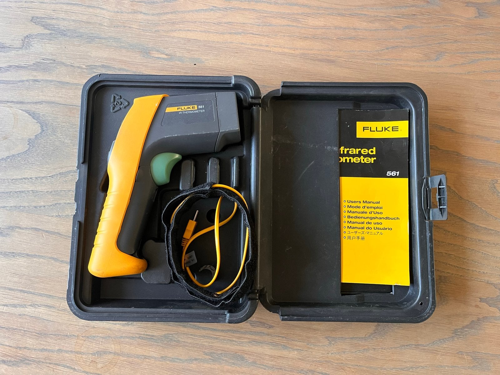 Fluke 561 IR Infrarood Thermometer zo goed als nieuw, Doe-het-zelf en Verbouw, Ophalen of Verzenden, Zo goed als nieuw, Temperatuur