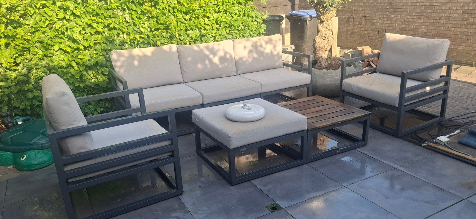 Life loungeset met lichte schade, Ophalen, Gebruikt, Bank