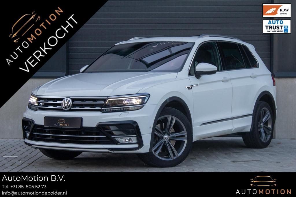 Volkswagen Tiguan 2.0 TSI 4Motion R-line PANO 360 MEMORY CAR, Automaat, Gebruikt, 4 cilinders, 179 pk
