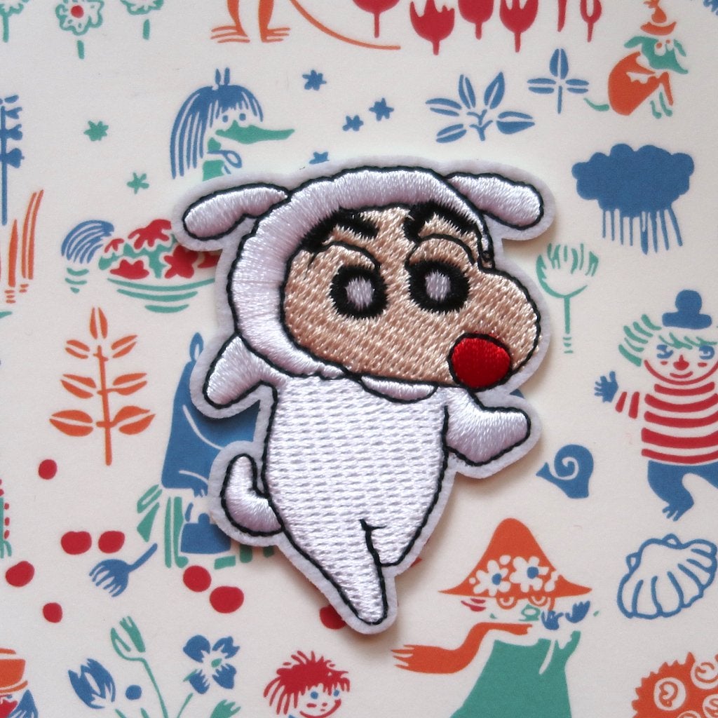 Crayon Shin Chan opstrijkplaatje patch badge embleem appliqu, Verzenden, Nieuw, Overige applicaties