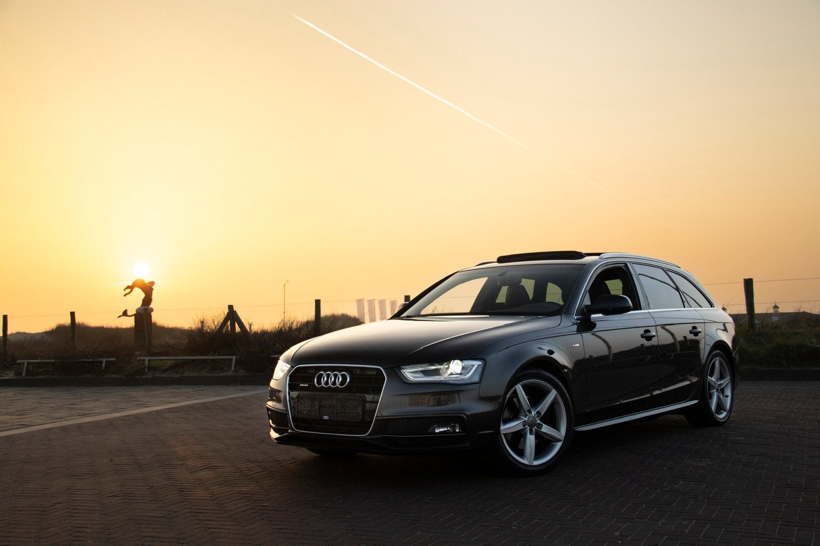 Audi A4 Avant 1.8 TFSI quattro Pro Line S, Auto's, Audi, 15 km/l, Zwart, 4 cilinders, 1535 kg