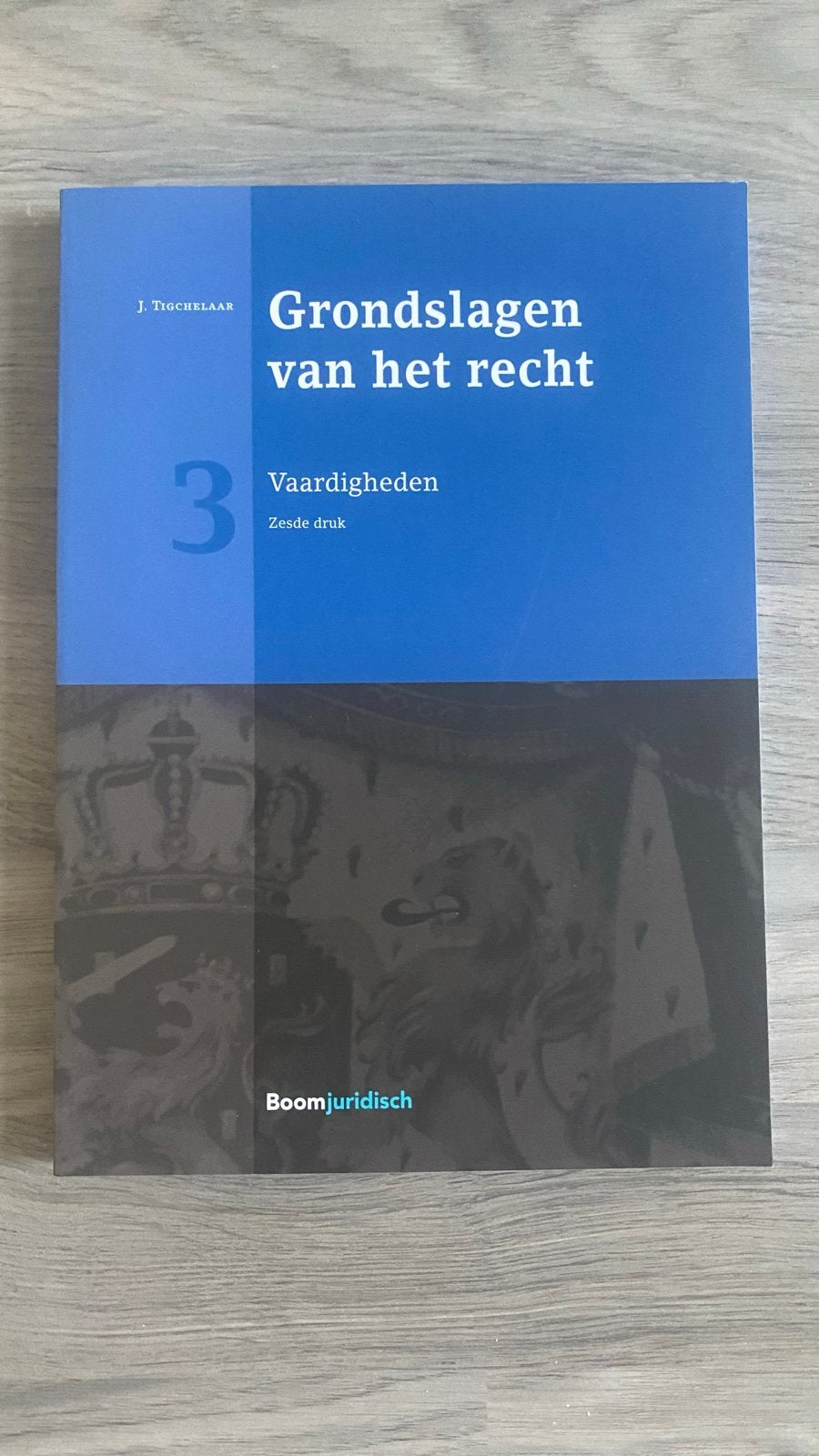Boek: Grondslagen van het recht - Vaardigheden - 6de druk, Ophalen of Verzenden, Nieuw, WO