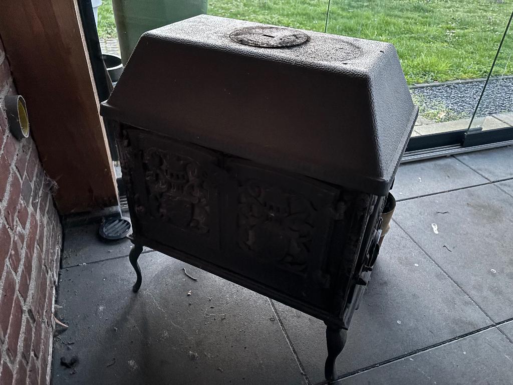 Houtkachel, Huis en Inrichting, Kachels, Ophalen, Gebruikt, Houtkachel, Vrijstaand