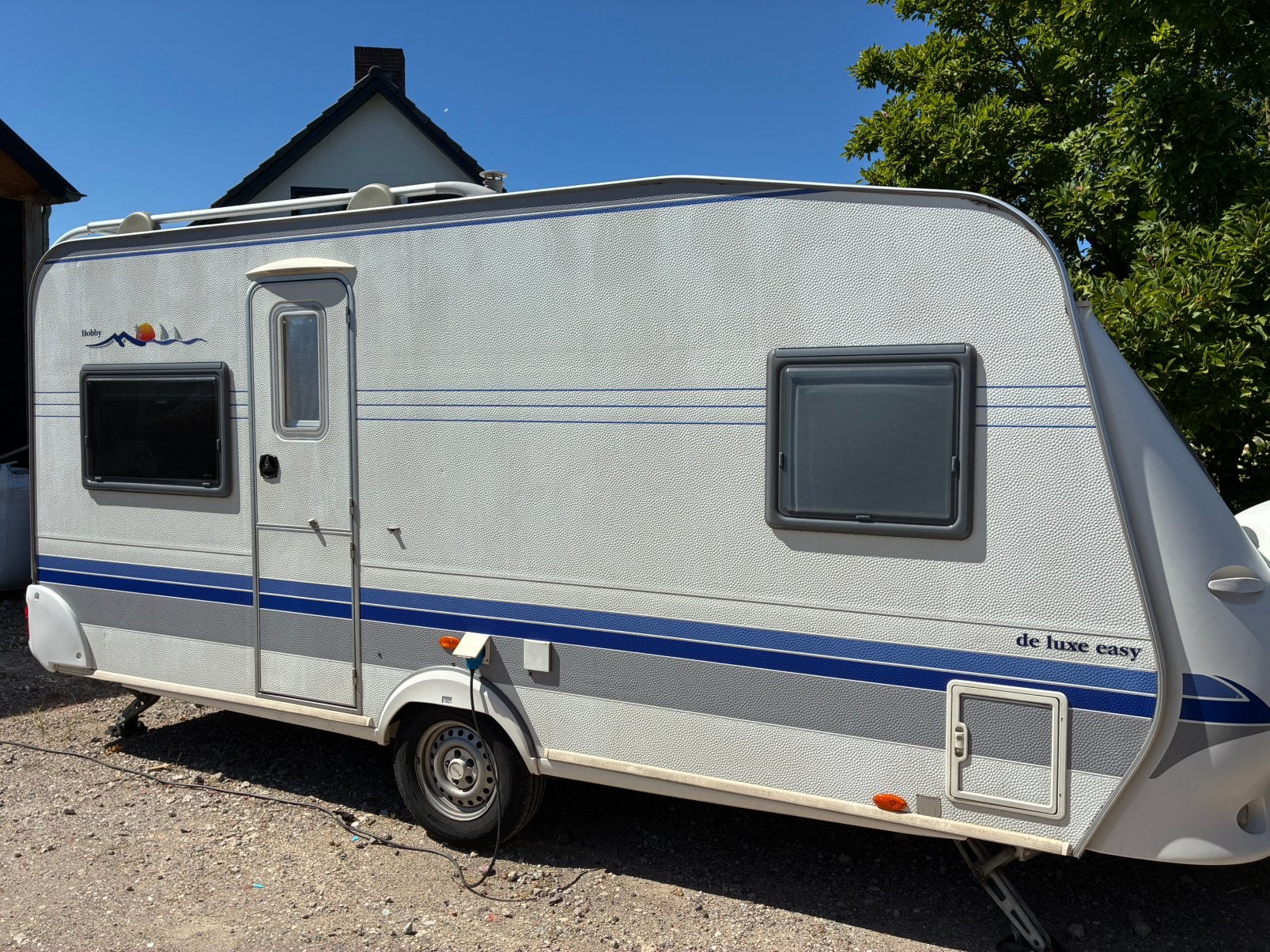 Hobby 460 UFE 2005, Caravans en Kamperen, Omvormbare zithoek, Rondzit, Hobby, Particulier