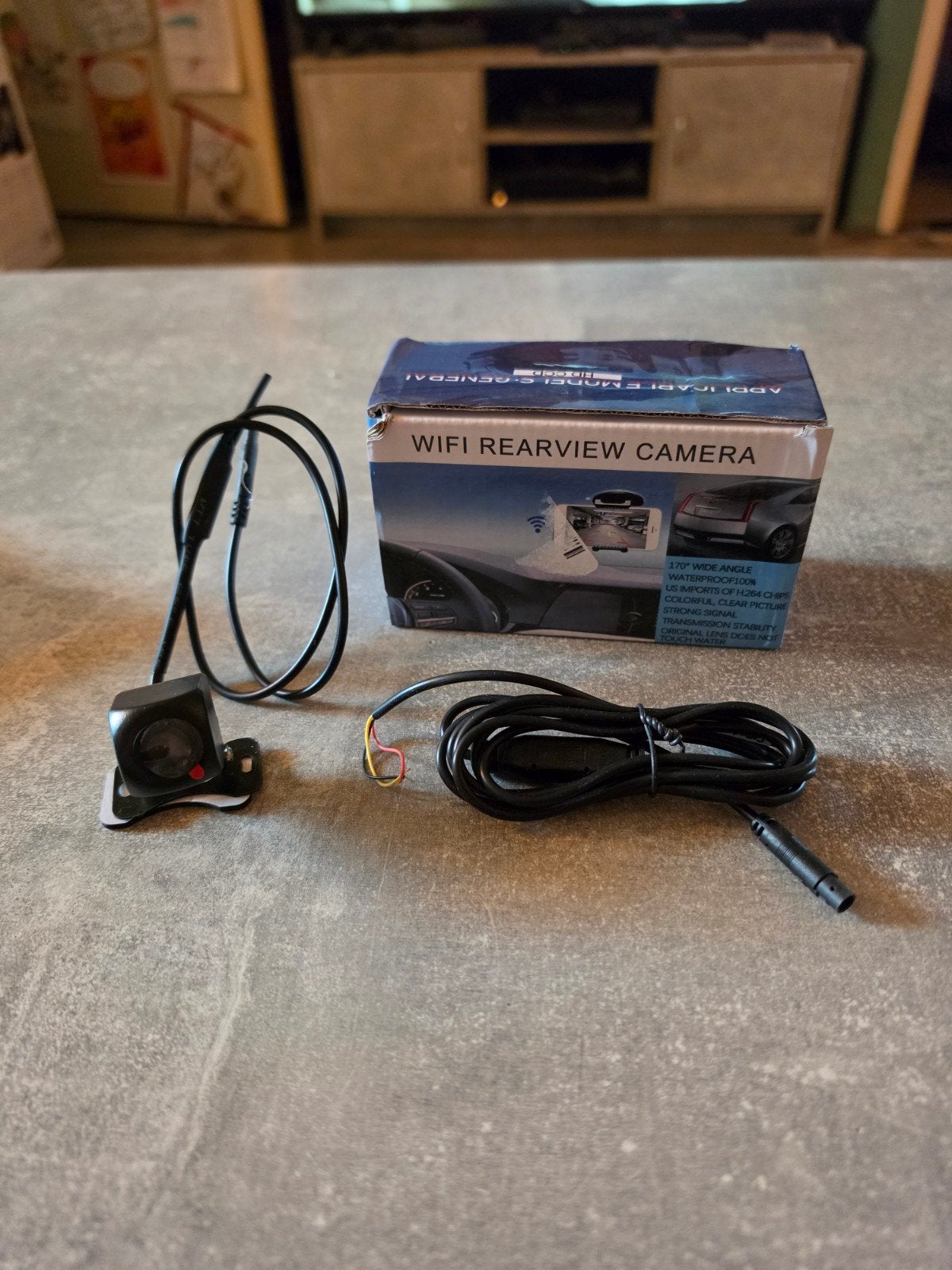 Nieuwe WiFi Achteruitrijcamera voor Auto, Ophalen of Verzenden, Draadloos, Nieuw