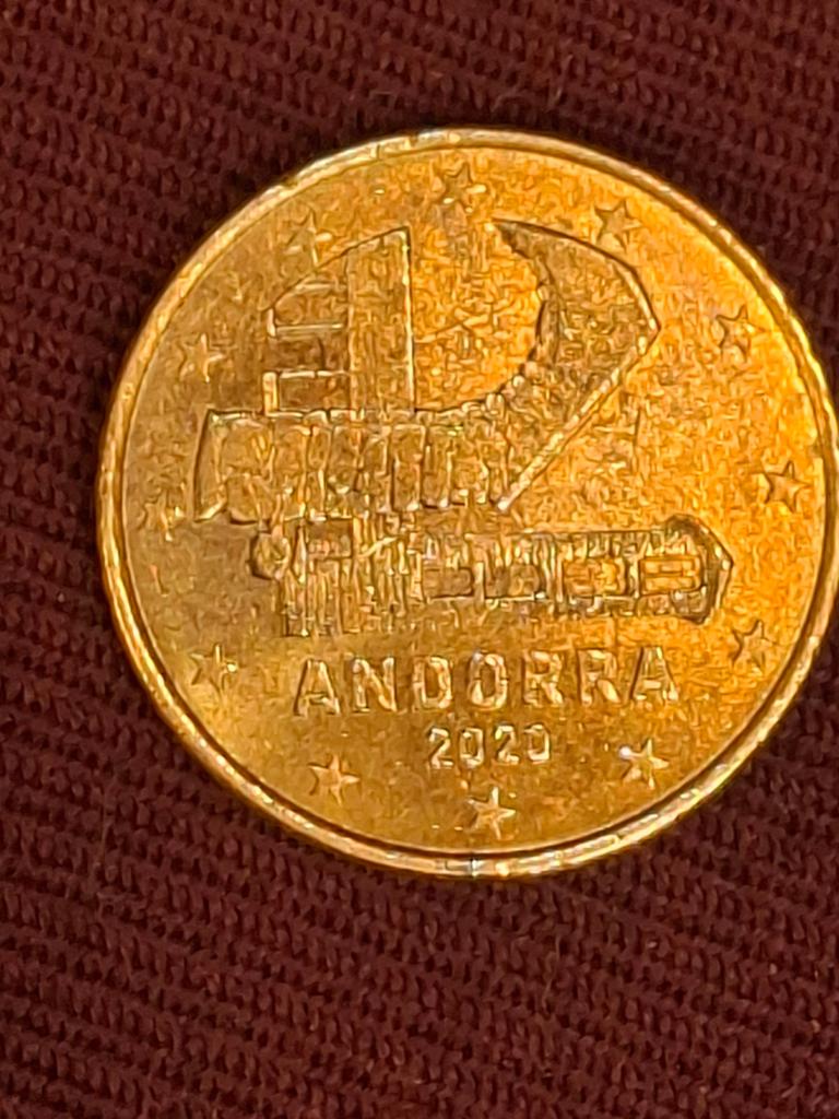 ANDORRA 2020 50 eurocent, Ophalen of Verzenden, Overige landen, 50 cent