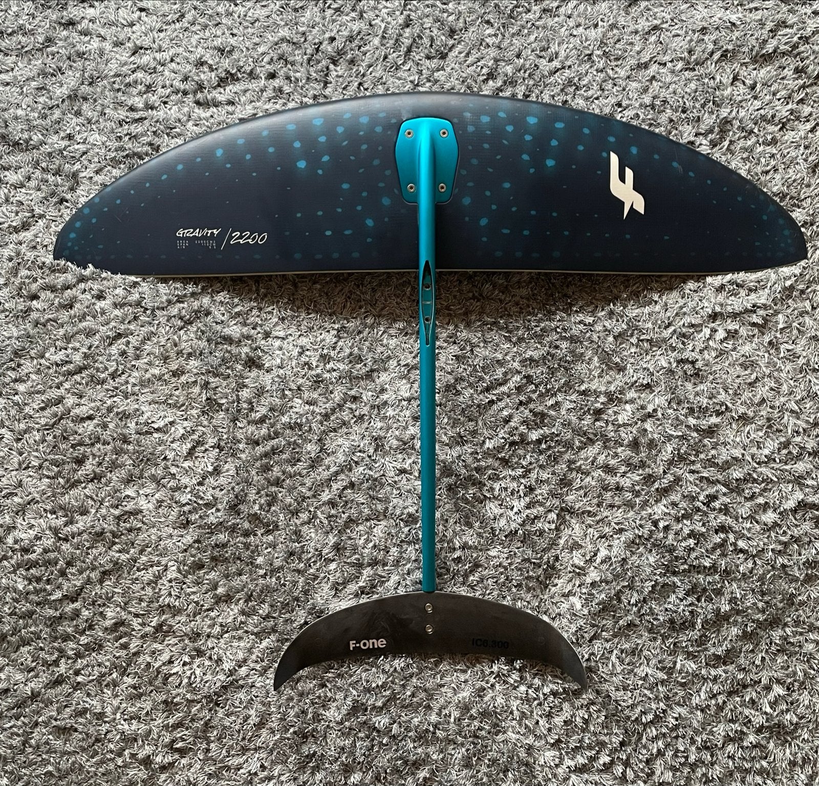 F-One Gravity 2200 Wingfoil, Ophalen of Verzenden, Gebruikt
