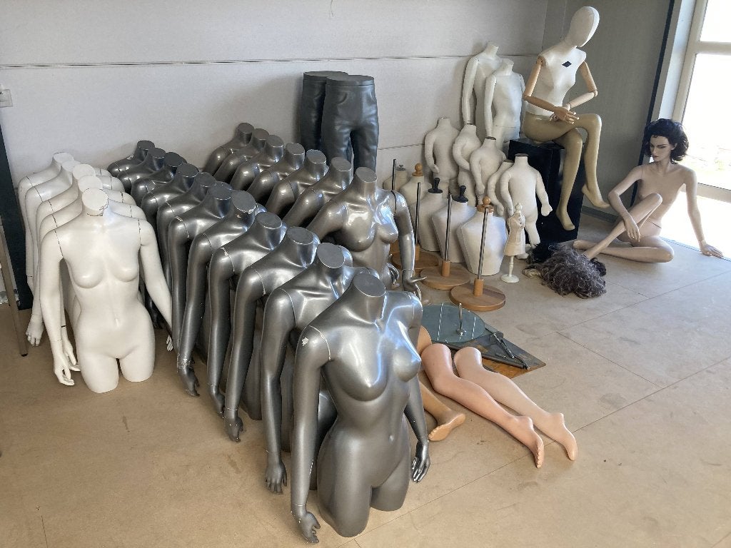 Etalage pop, torso's 41 stuks in goede staat., Ophalen, Zo goed als nieuw, Versiering, Abraham of Sarah