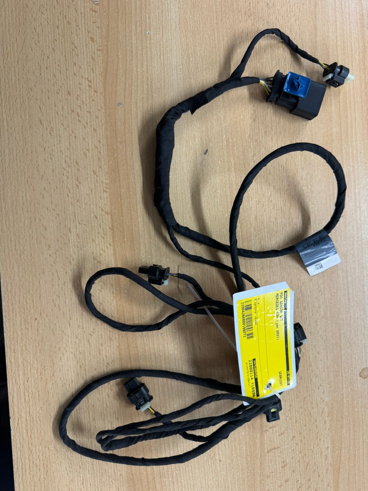 Originele Mercedes EQV W447 PDC sensoren 6 stuks+ kabelboom, Ophalen of Verzenden, Gebruikt, Mercedes-Benz