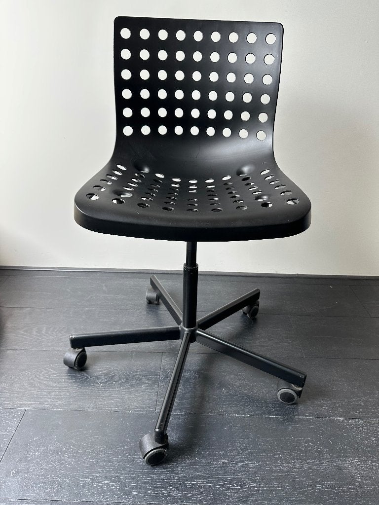 Ikea bureaustoel, Ophalen, Gebruikt, Zwart, Bureaustoel