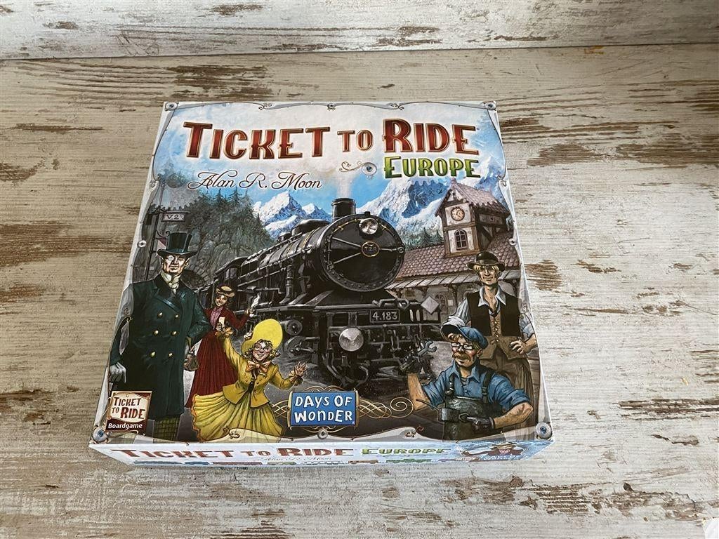Ticket to ride europe Alan Moon [s957], Verzenden, Zo goed als nieuw