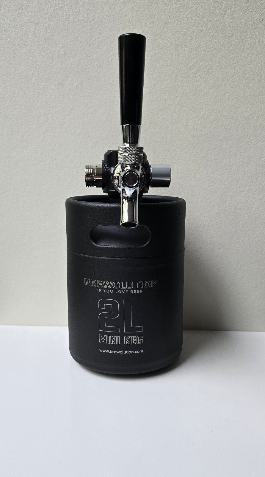 Brewolution Mini Keg 2L met CO2 patronen - Zo goed als nieuw, Ophalen, Zo goed als nieuw